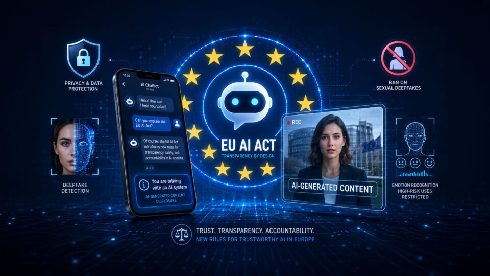 AI Act e trasparenza: le nuove regole UE su deepfake, chatbot e contenuti artificiali