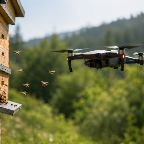 Bee-Nav: come le api insegnano ai droni a tornare a casa senza GPS