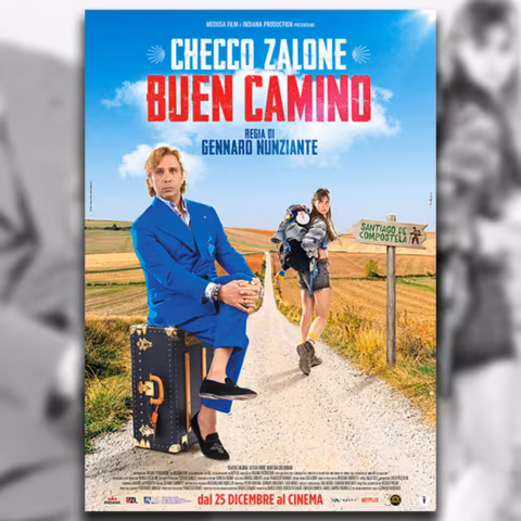 Checco Zalone su Netflix: Buen Camino è già un caso globale, lanciato in 226 Paesi