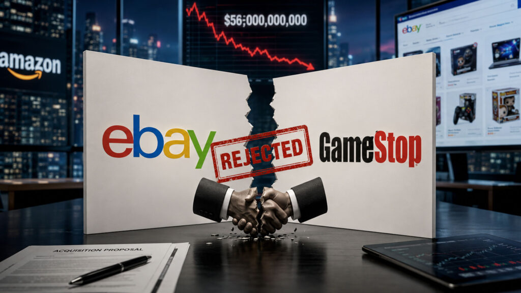 eBay rifiuta l’offerta da 56 miliardi di GameStop: i dettagli del mancato accordo
