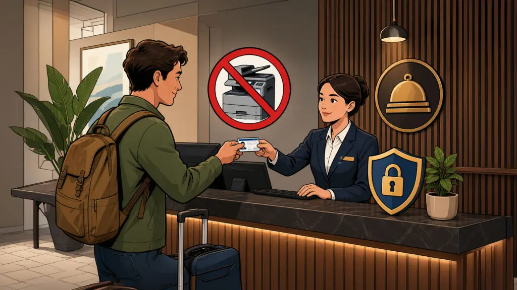 Copia documenti in hotel: le regole del Garante per la tua privacy