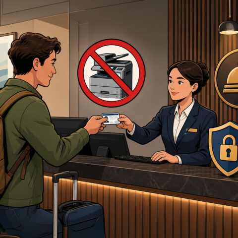 Copia documenti in hotel: le regole del Garante per la tua privacy