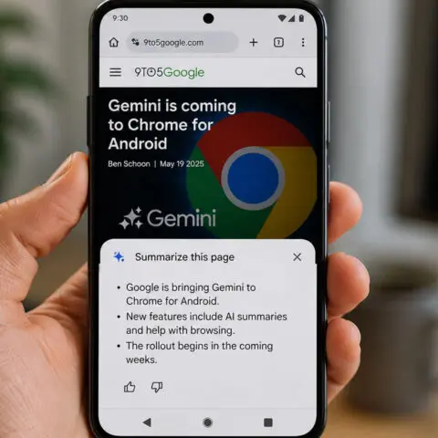 Chrome per Android integra Gemini: come funzionano i riassunti AI delle pagine web