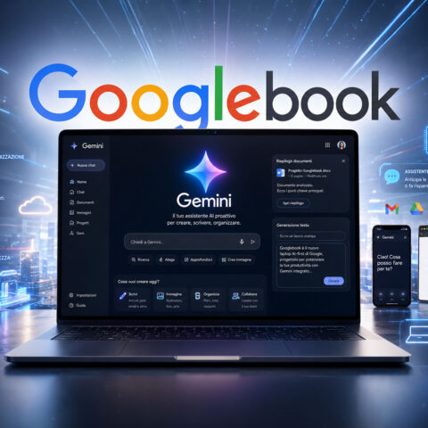 Google annuncia Googlebook: i nuovi laptop con AI Gemini integrata