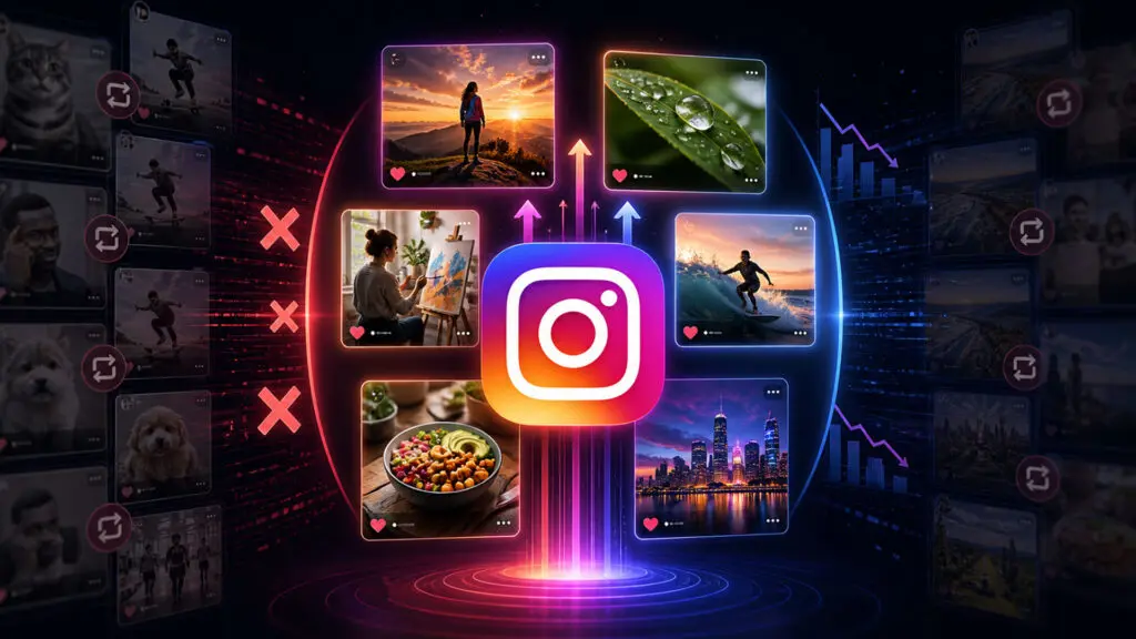Instagram penalizzerà i contenuti non originali: cosa cambia per chi pubblica repost