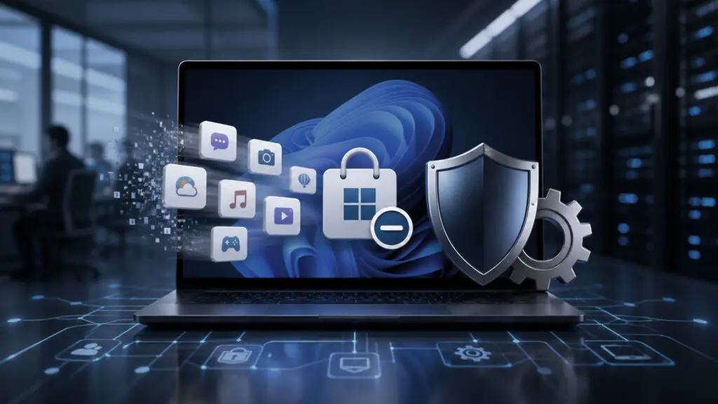 Microsoft, ora gli admin possono disinstallare le app preinstallate di Windows 11
