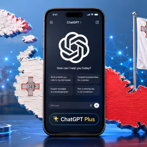 OpenAI offre ChatGPT Plus gratis a tutti i cittadini di Malta per un anno