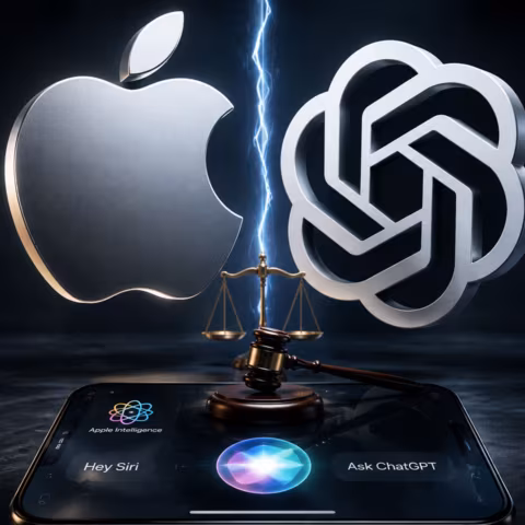 OpenAI valuta un'azione legale contro Apple per l'integrazione di ChatGPT in Siri