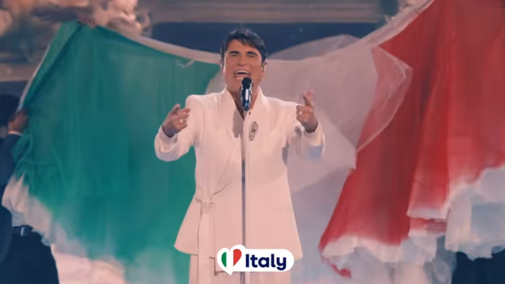 Eurovision 2026, Sal Da Vinci sfila sul Turquoise Carpet: al via la gara, dove vederla