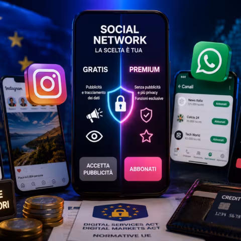 Social a pagamento: cosa cambia con gli abbonamenti su WhatsApp, TikTok e Instagram