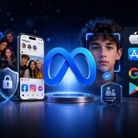 Meta usa l'IA per la verifica dell'età e accusa Apple e Google: "Tocca agli app store controllare".