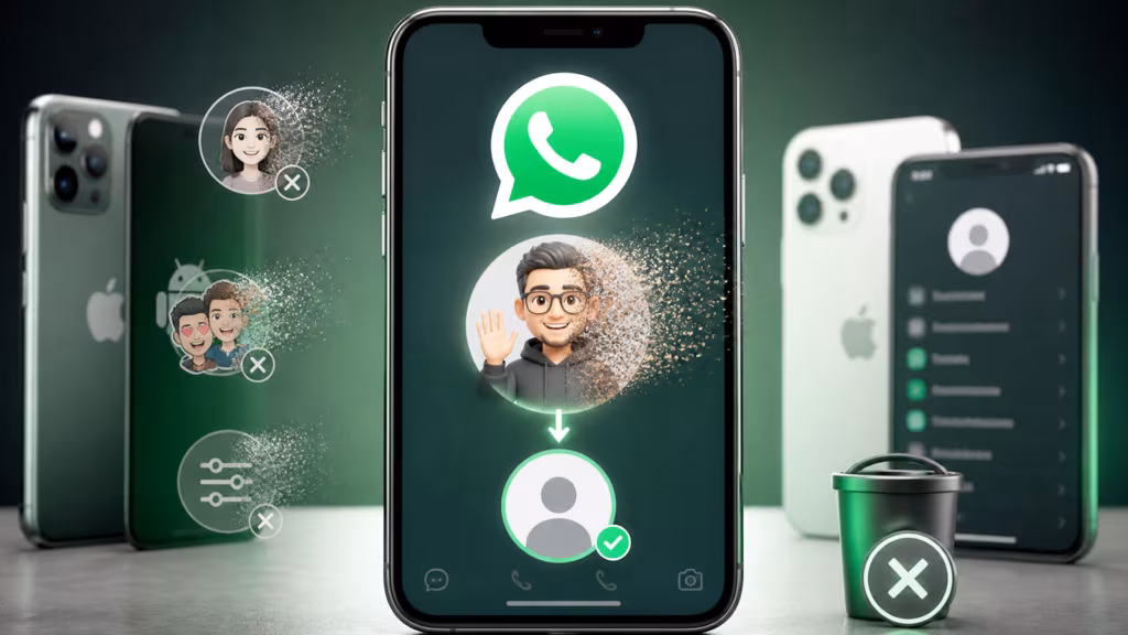 Addio agli avatar su WhatsApp: la funzione sta scomparendo per tutti