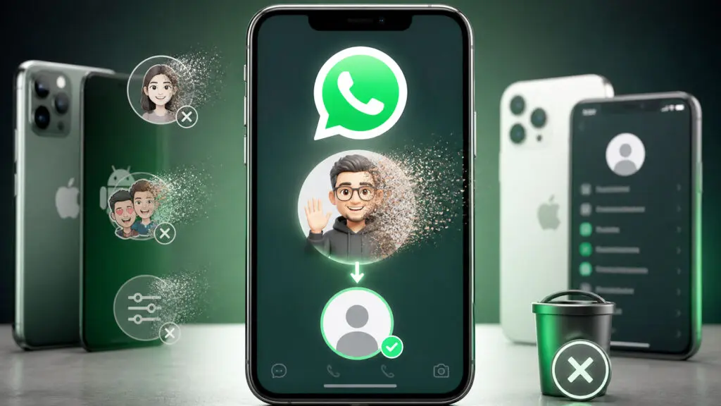 Addio agli avatar su WhatsApp: la funzione sta scomparendo per tutti