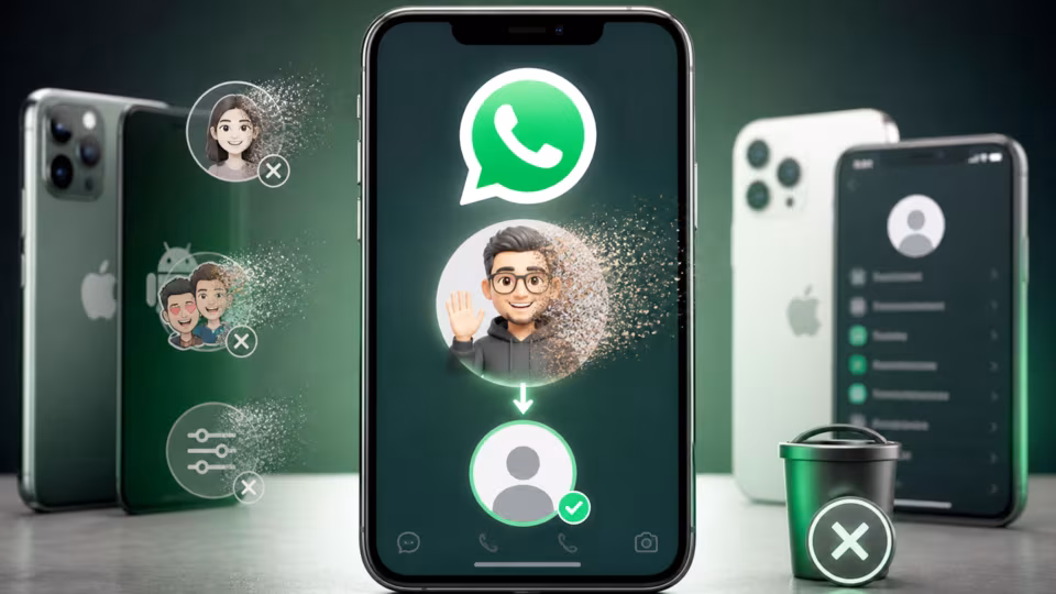 Addio agli avatar su WhatsApp: la funzione sta scomparendo per tutti