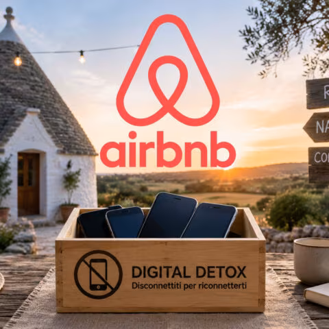 Airbnb lancia le vacanze senza smartphone: in Salento la prima oasi per disconnettersi