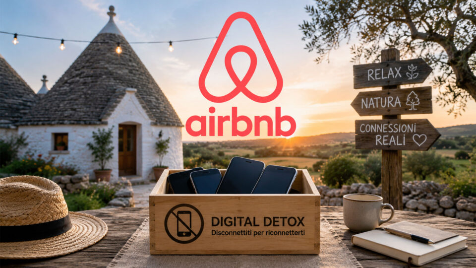 Airbnb lancia le vacanze senza smartphone: in Salento la prima oasi per disconnettersi