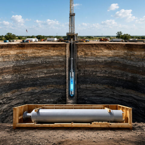 Il reattore nucleare sotterraneo di Deep Fission è più vicino: arrivato il prototipo in Kansas